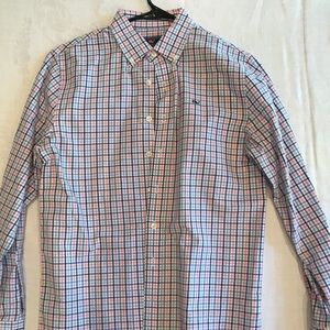 Vineyard Vines Boy Size 16  Dress Shirt